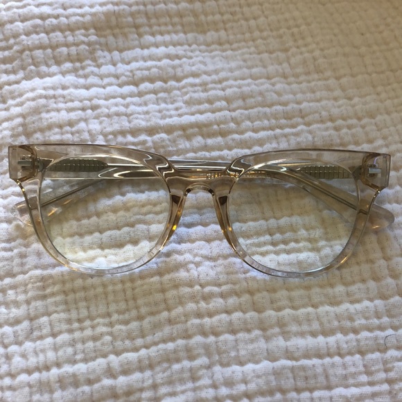 Light Gold Blue Light Glasses - Picture 3 of 7